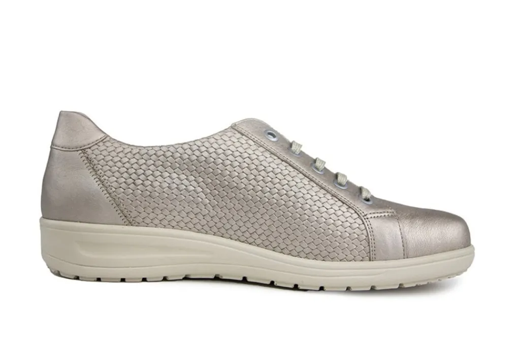 Veterschoenen | Wijdte H^Solidus Veter Heaven Akoya Champagne