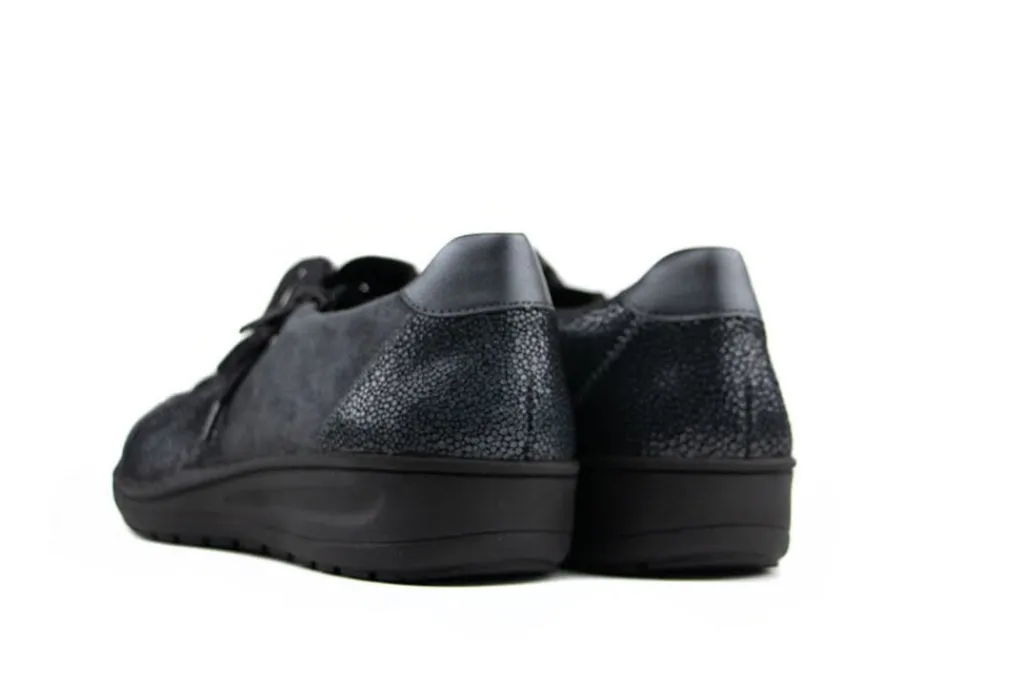 Veterschoenen | Wijdte H^Solidus Veter Heaven Pandora Anthracite Multi H