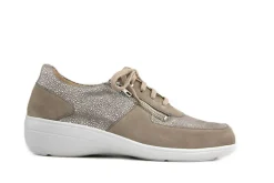 Wijdte J | Veterschoenen^Solidus Veter Hedda Fango Taupe Mini