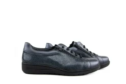 Veterschoenen | Wijdte K^Solidus Veter Kate Anthrazit Grey Almus