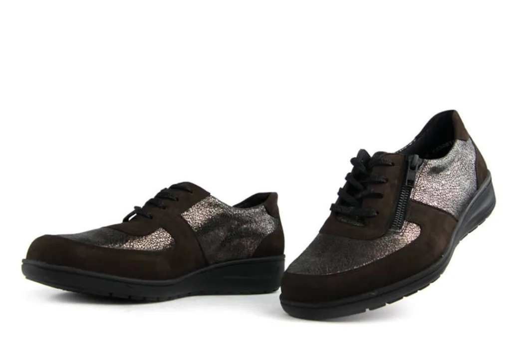 Veterschoenen | Wijdte K^Solidus Veter Kate Nut Ardesia K