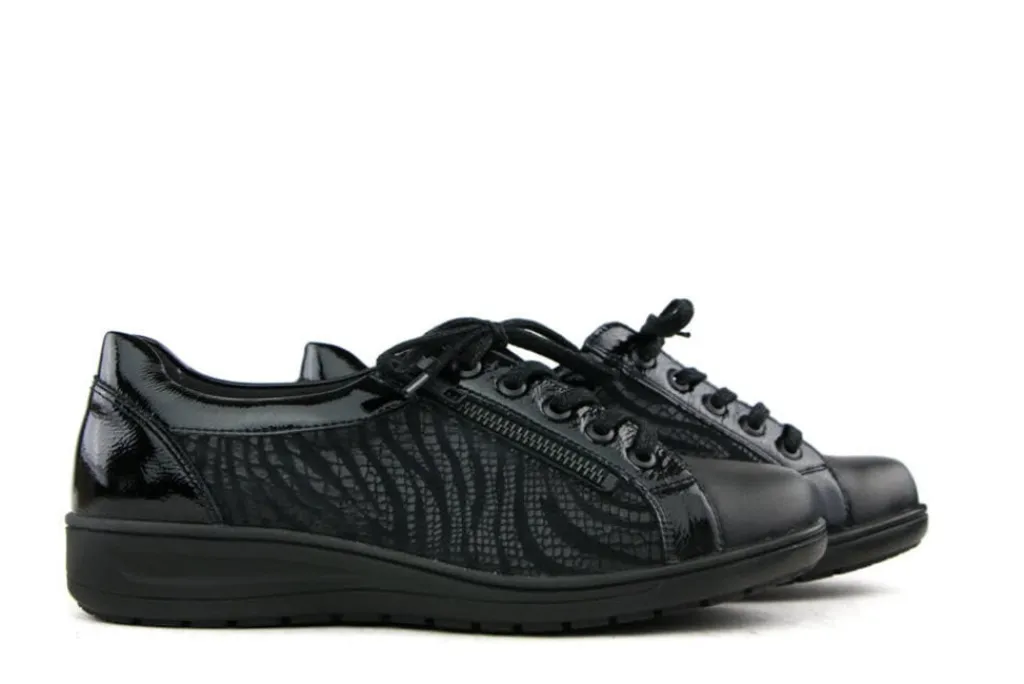 Veterschoenen | Wijdte K^Solidus Veter Kate Schwarz Shape
