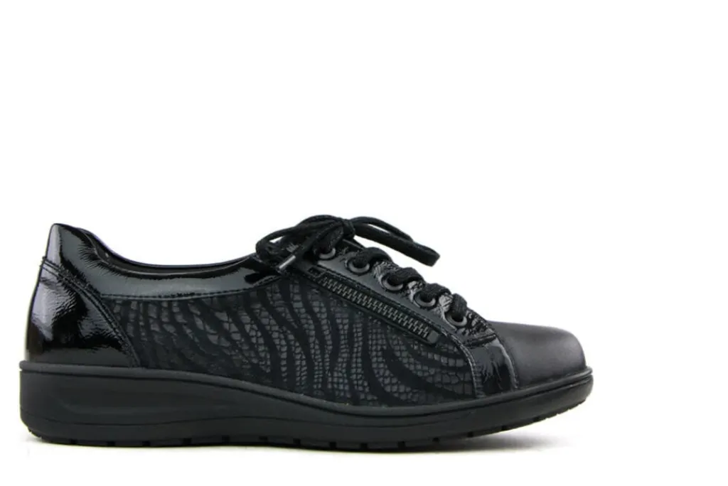 Veterschoenen | Wijdte K^Solidus Veter Kate Schwarz Shape