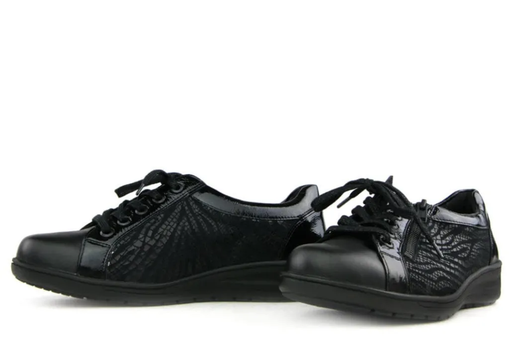 Veterschoenen | Wijdte K^Solidus Veter Kate Schwarz Shape