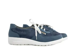Veterschoenen | Wijdte K^Solidus Veter Kate Serenity Jeans Navy