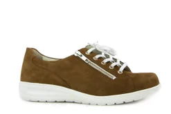 Veterschoenen | Wijdte K^Solidus Veterschoen Kate Bruin Nubuck