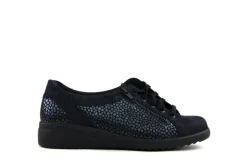 Wijdte M | Veterschoenen^Solidus Veterschoenen Blauw Maren Meteora