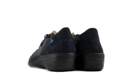 Veterschoenen | Wijdte J^Solidus Veterschoenen Blauw Hedda Meteora