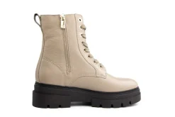 Veterboots En Bikerboots^Tommy Hilfiger Bicolor Lace Up Beige
