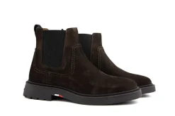 Chelsea Boots^Tommy Hilfiger Boots Comfort Suede Chelsea Dark Coffee
