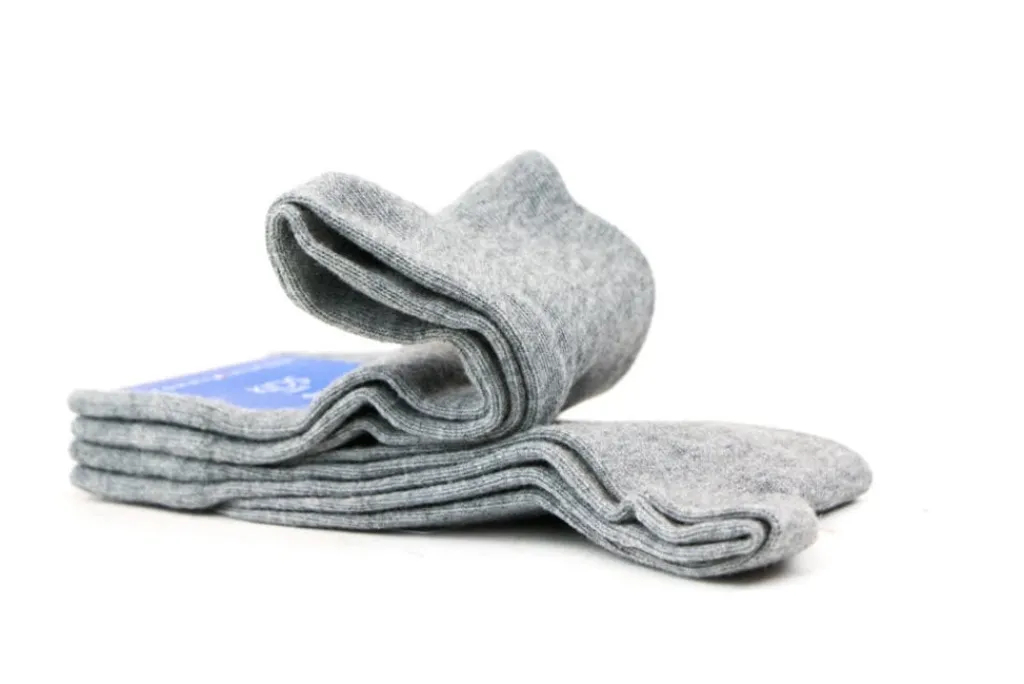Sokken | Jongensaccessoires^Tommy Hilfiger Children Sock Basic Middle Grey Melange