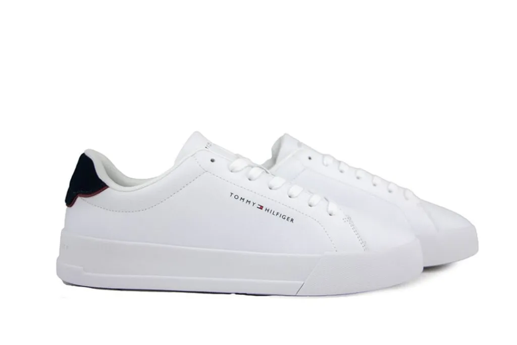 Sneakers^Tommy Hilfiger Court Detail White Desert Sky