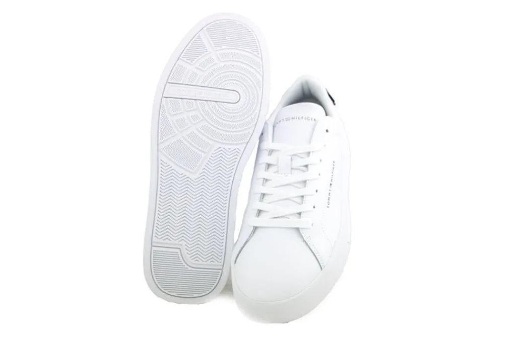 Sneakers^Tommy Hilfiger Court Detail White Desert Sky