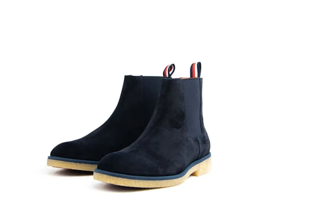 Chelsea Boots^Tommy Hilfiger Crepe Chelsea Desert Sky