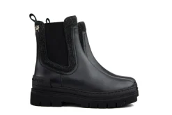 Chelsea Boots^Tommy Hilfiger Feminine Felt Chelsea Black