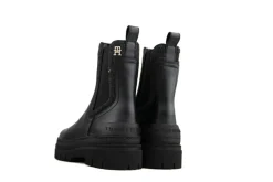 Chelsea Boots^Tommy Hilfiger Feminine Felt Chelsea Black