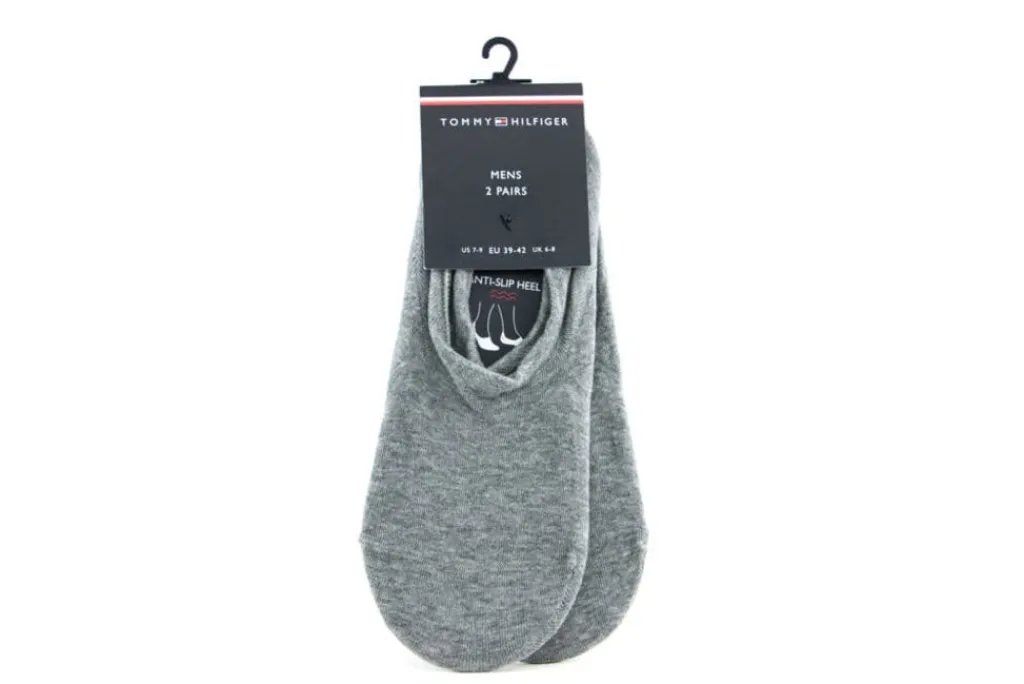 Sokken | Herenaccessoires^Tommy Hilfiger Footie Middle Grey Melange