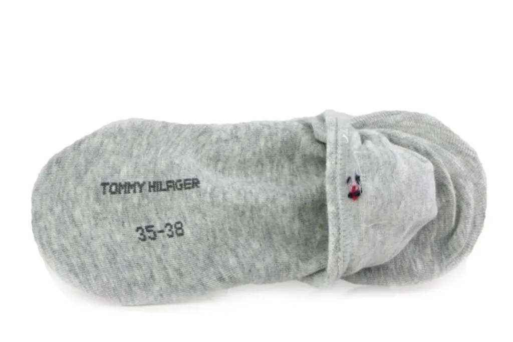 Sokken | Damesaccessoires^Tommy Hilfiger Footie Middle Grey Melange