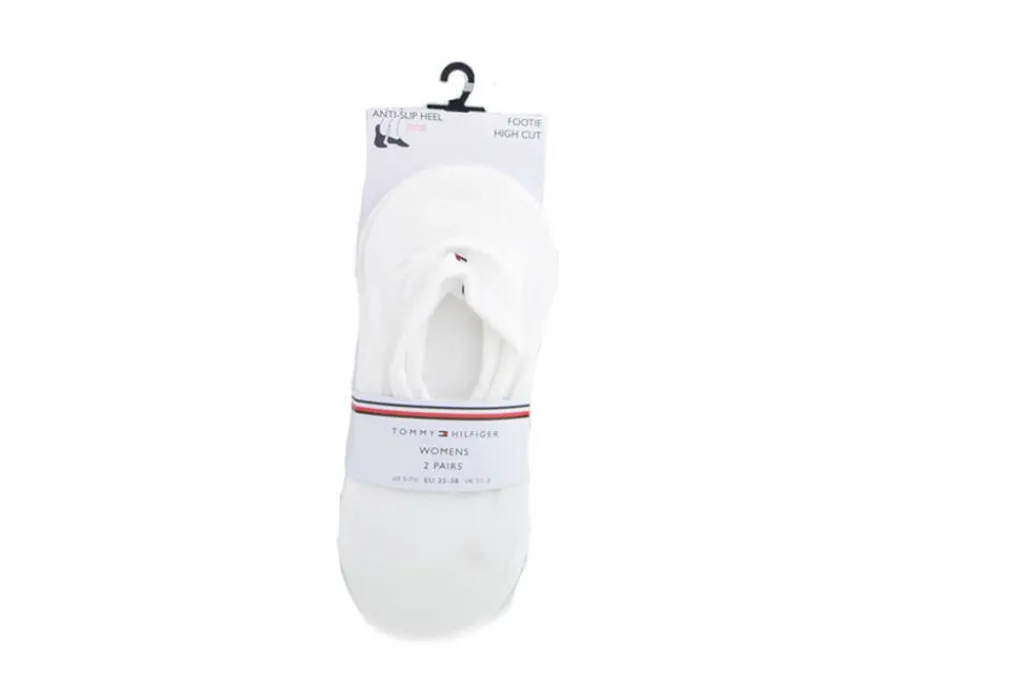 Damesaccessoires | Sokken^Tommy Hilfiger Footies Wit Women