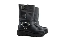 Veterboots En Bikerboots^Tommy Hilfiger Jeans Urban Biker Boot Black