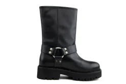 Veterboots En Bikerboots^Tommy Hilfiger Jeans Urban Biker Boot Black