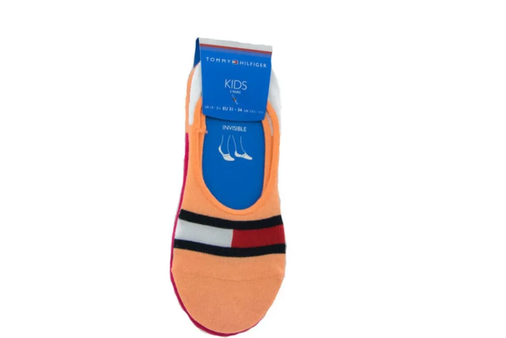 Sokken | Meisjesaccesoires^Tommy Hilfiger Kids Footie Pink Lady