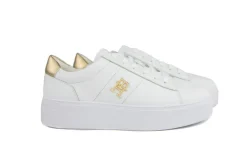 Sneakers^Tommy Hilfiger Platform Court Sneaker White