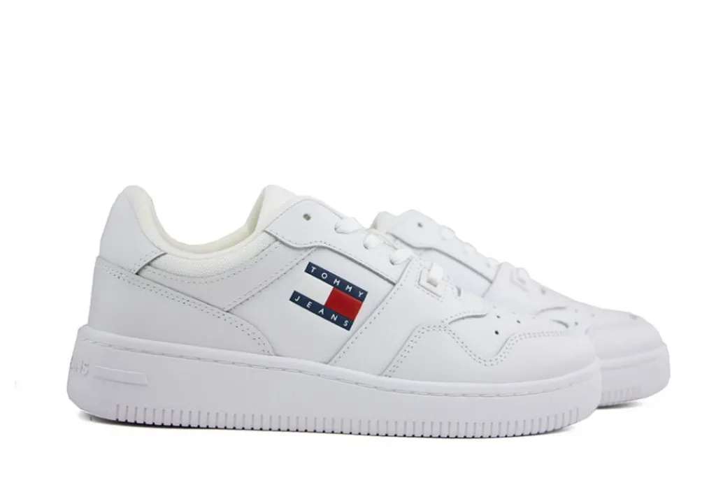 Sneakers^Tommy Hilfiger Retro Basket Sneaker White