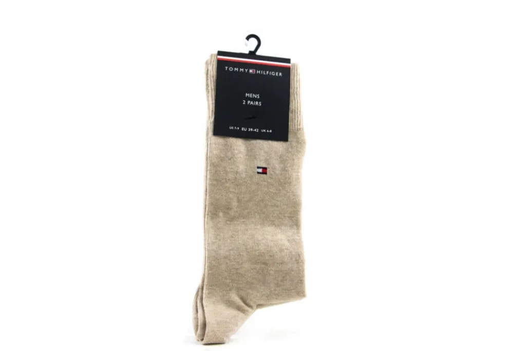 Sokken | Herenaccessoires^Tommy Hilfiger Sock Classic Light Beige Melange