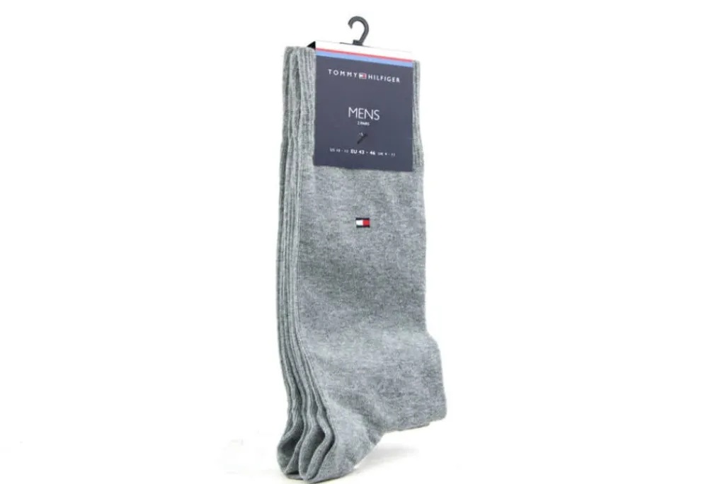 Sokken | Herenaccessoires^Tommy Hilfiger Sock Classic Middle Grey Melange