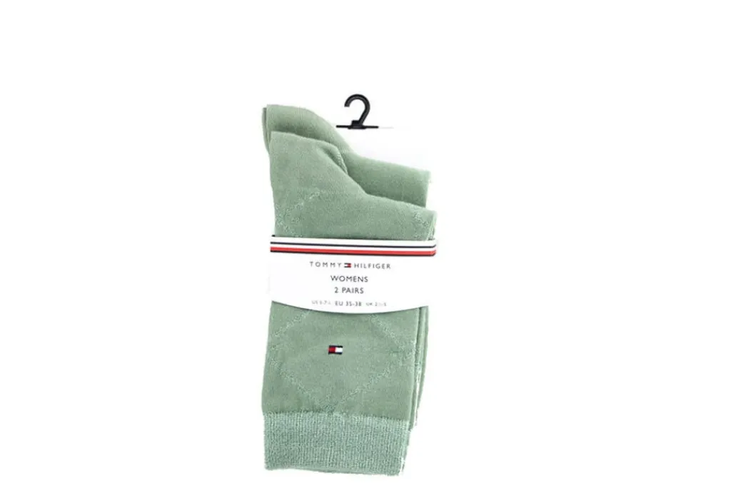 Sokken | Damesaccessoires^Tommy Hilfiger Sock Graphic Sage