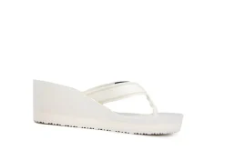 Slippers | Sandalen En Slippers^Tommy Hilfiger Stripes Wedge Beach Sandal Ivory