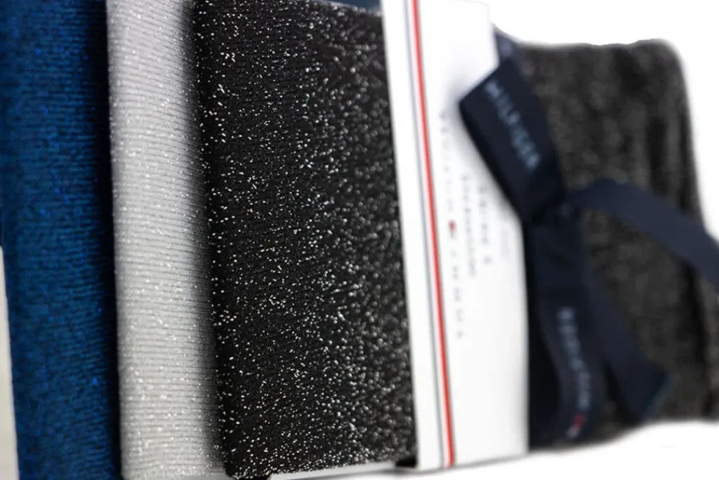 Damesaccessoires | Sokken^Tommy Hilfiger Woman Sock Glitter Gifting Black Combo