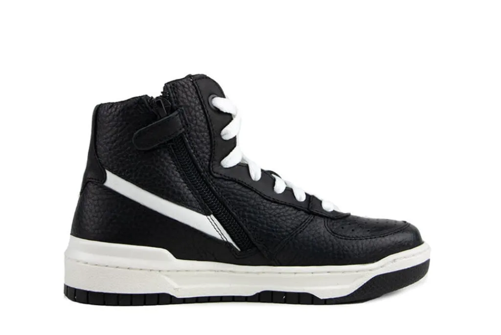 Sneakers^Trackstyle Hoge Sneaker Aki Amso Black