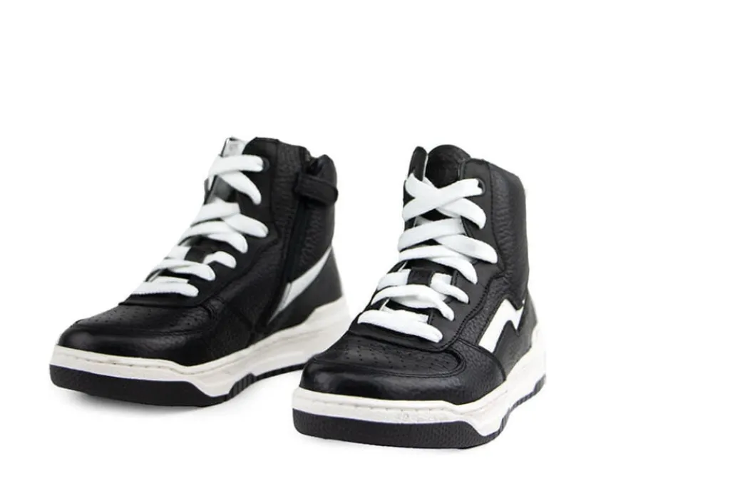 Sneakers^Trackstyle Hoge Sneaker Aki Amso Black