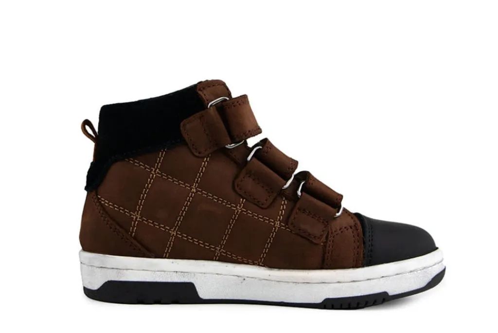 Sneakers^Trackstyle Klittenband Delano Dito Brown