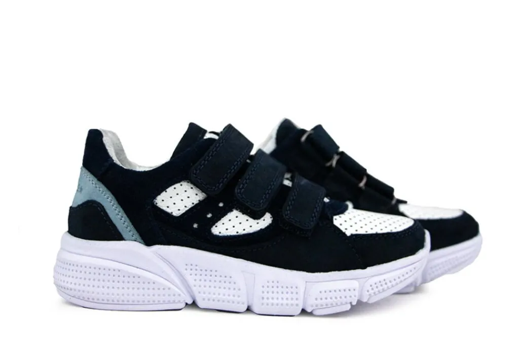 Sneakers^Trackstyle Klittenband Sneaker Foss Fox Darkblue