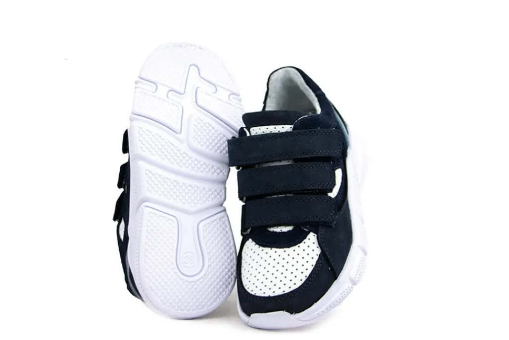 Sneakers^Trackstyle Klittenband Sneaker Foss Fox Darkblue