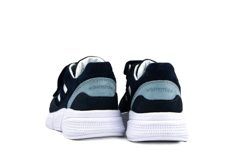 Sneakers^Trackstyle Klittenband Sneaker Foss Fox Darkblue
