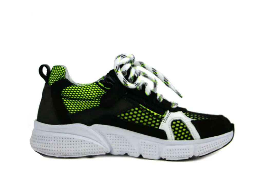 Sneakers^Trackstyle Sneaker Floris Fox Black Red