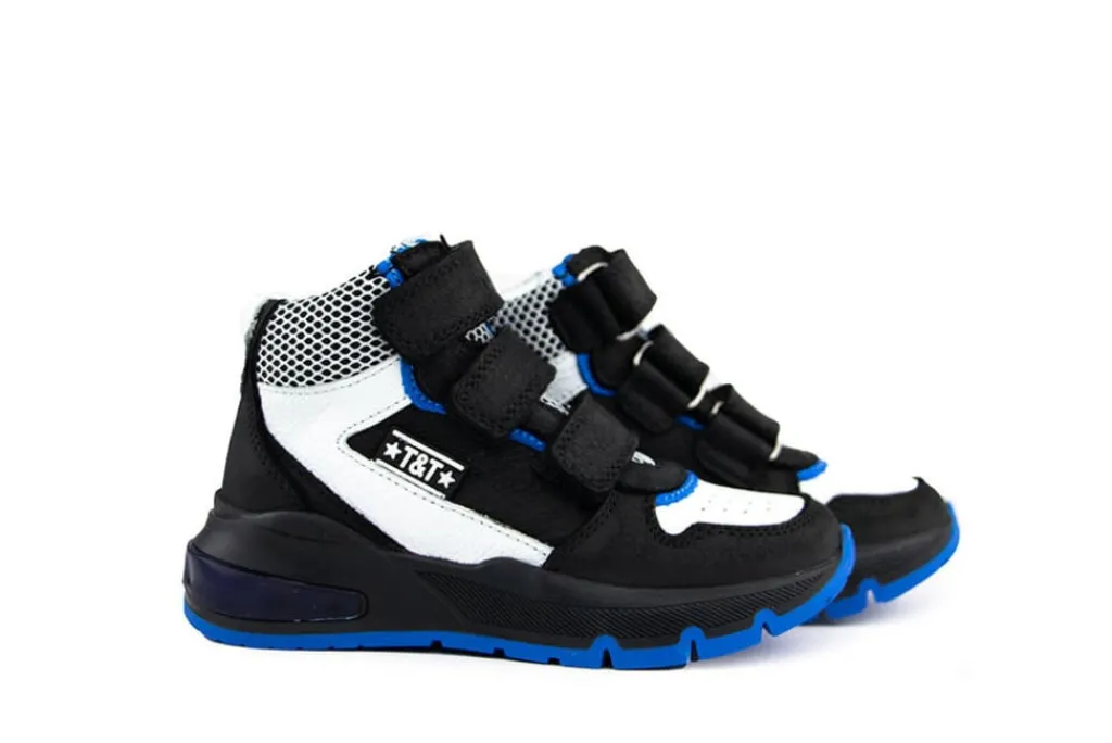 Klittenbandschoenen | Sneakers^Trackstyle Sneaker Klittenband Alex Air Black