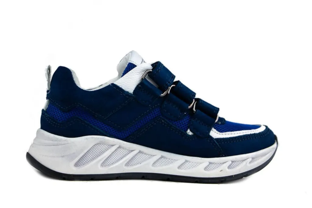 Klittenbandschoenen | Sneakers^Trackstyle Sneaker Sander Sharp Cobalt