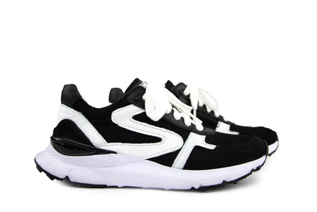 Sneakers^Trackstyle Sneaker Vic Vos Black