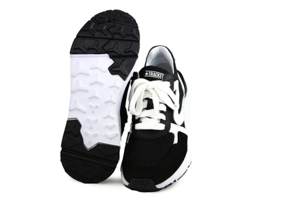 Sneakers^Trackstyle Sneaker Vic Vos Black