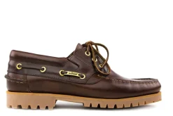 Veterschoenen^Van Bommel Boatschoen Bruin
