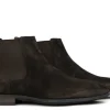 Gekleed | Laarzen^Van Bommel Chelsea Boots Donkerbruin Suede