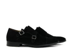 Gespschoenen | Nette Schoenen^Van Bommel Gesp Black Suede