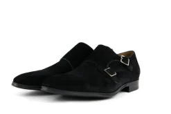 Gespschoenen | Nette Schoenen^Van Bommel Gesp Black Suede