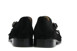 Gespschoenen | Nette Schoenen^Van Bommel Gesp Black Suede
