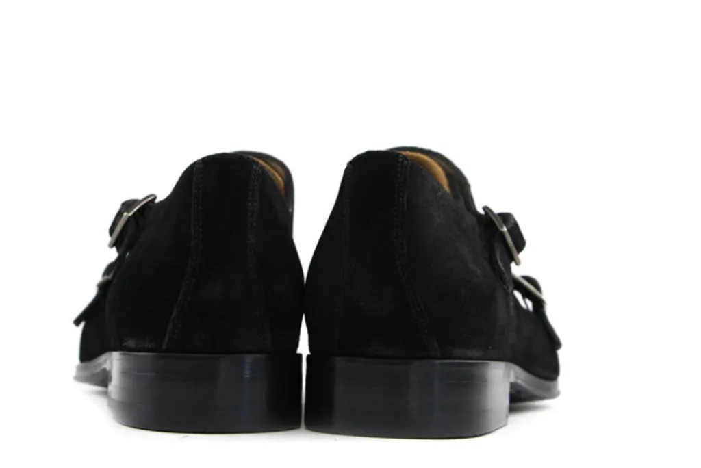 Gespschoenen | Nette Schoenen^Van Bommel Gesp Black Suede